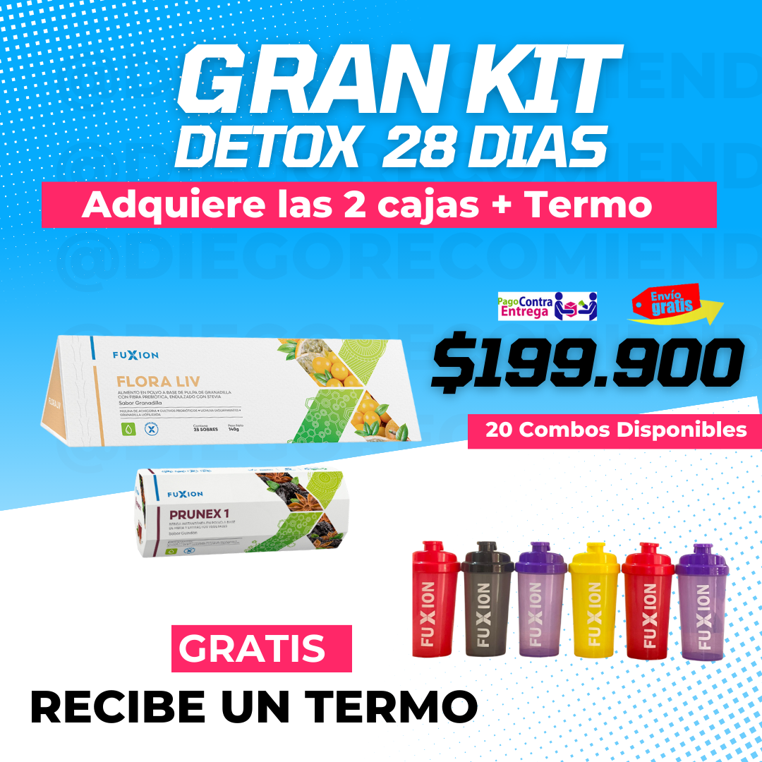 COMBO DETOX 28 DIAS