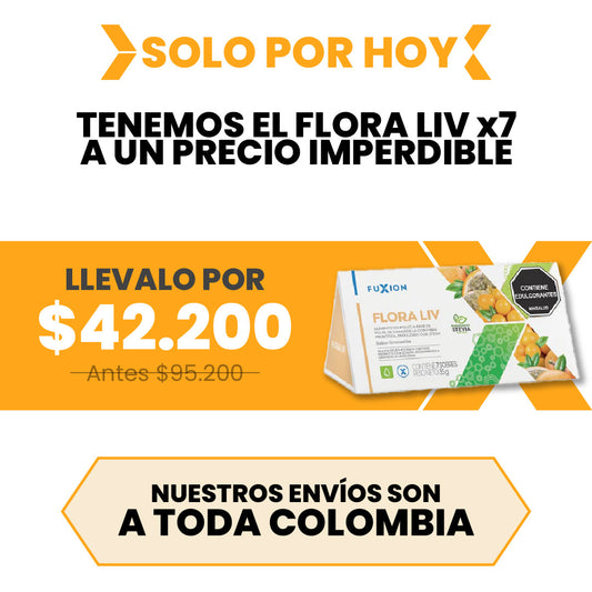 FLORA POR 7 SOBRES